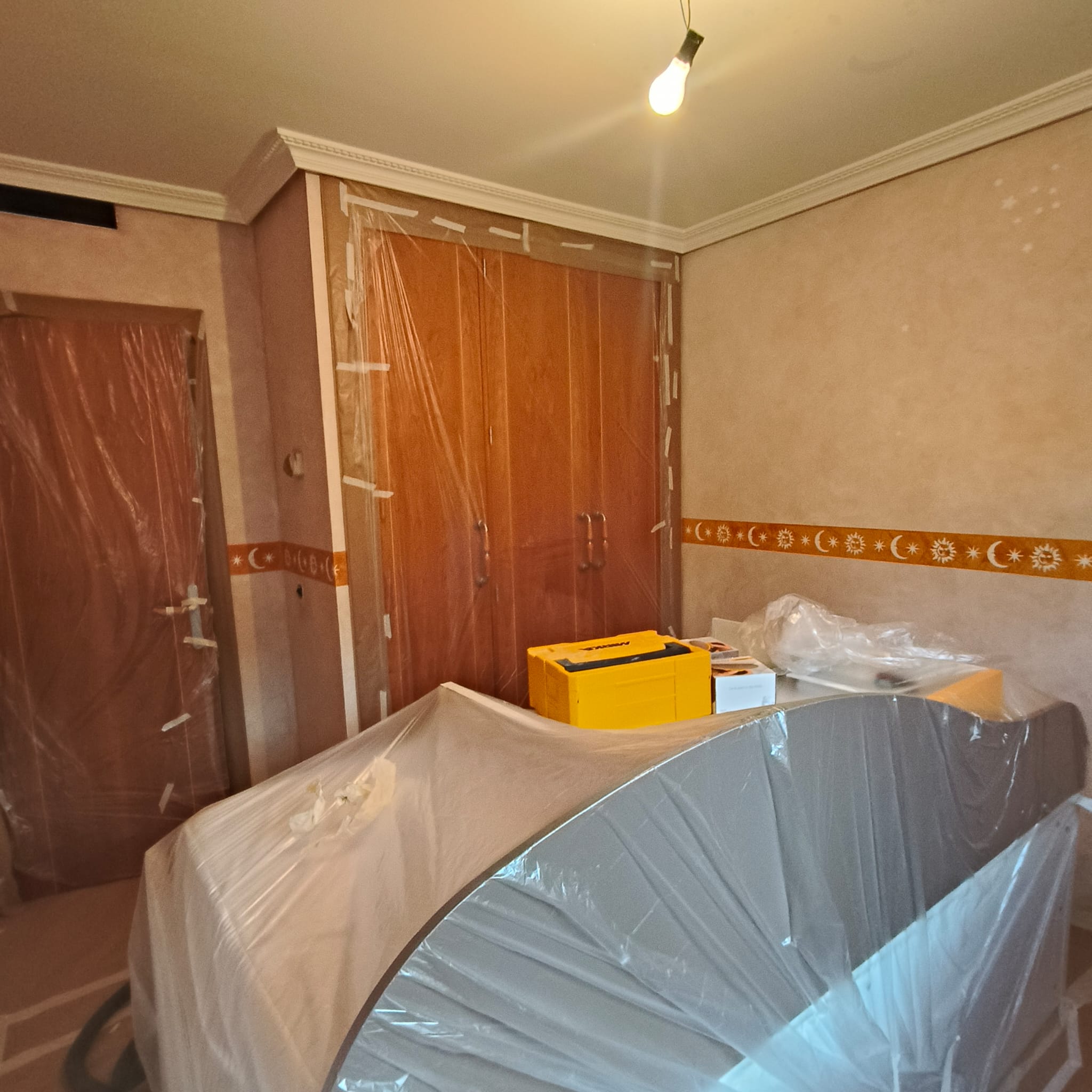 Proceso de estuco sensaciones